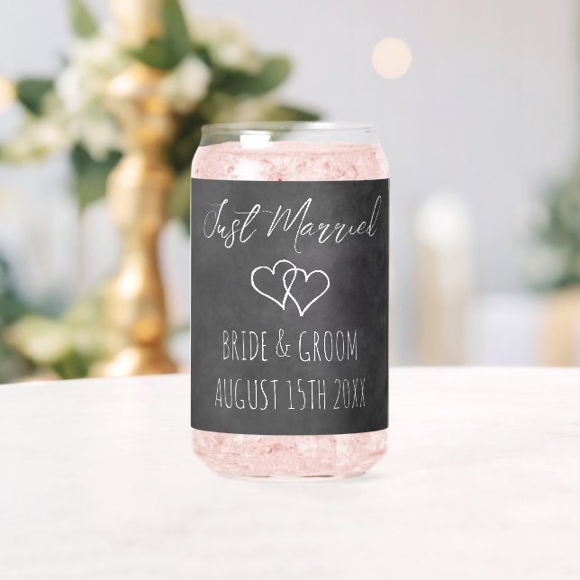 Schwarze Tafel kann Glas für Hochzeitsfeier (Insitu (Hochzeit))