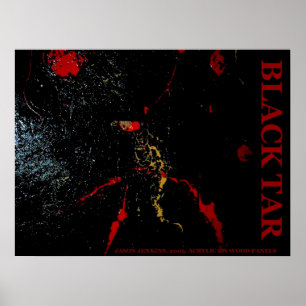 SCHWARZE TAR POSTER