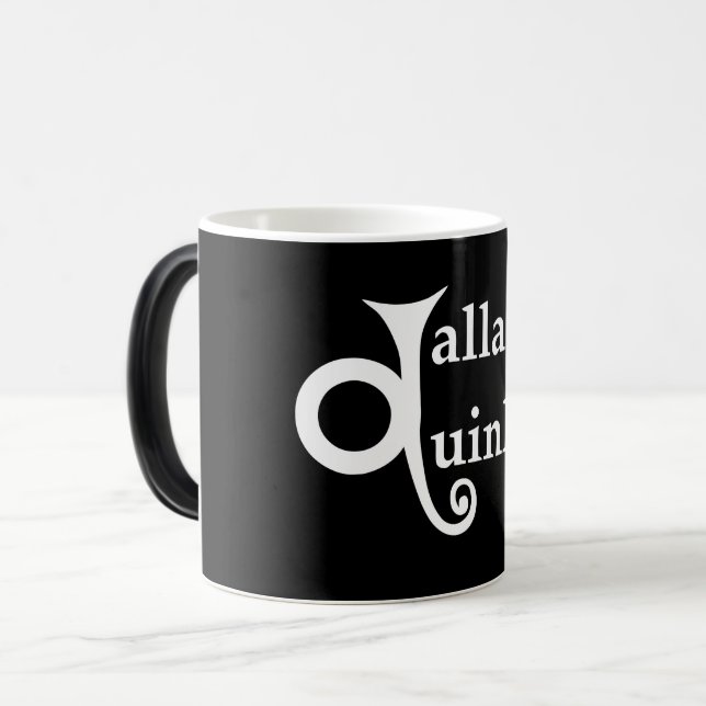 SCHWARZE TASSE (Vorderseite Links)