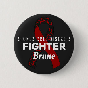 Schwarze Taste für die Sichelzellkrankheit Button