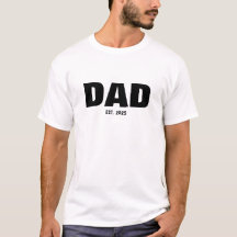 Schwarze Typografie Etablierter Papa