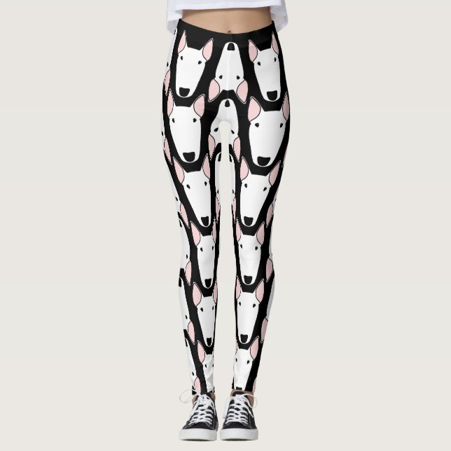Schwarze Tyrann-Situations-Leggings Leggings (Vorderseite)