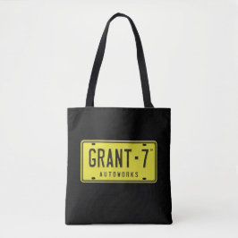 Schwarze u. rosa Tasche des Logo-G7