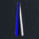 Schwarze und Blau-aufgeteilte Farbe Krawatte<br><div class="desc">Eigenschaften dieses Produktes ein einfacher Spaltefarbentwurf in einem klassischen schwarzen und blauen Farbschema.</div>