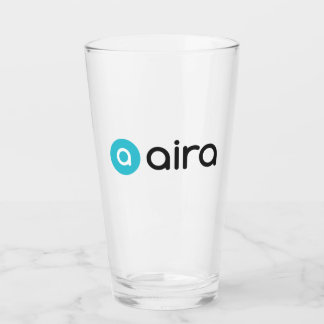 Schwarze und blaue Aira Gewohnheit Glas