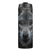 SCHWARZE UND BROWN-WOLF-MALERIE