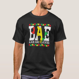 Schwarze und erzieherische schwarzafrikanische Mel T-Shirt