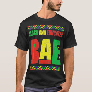 Schwarze und gebildete schwarze Geschichte Monat M T-Shirt