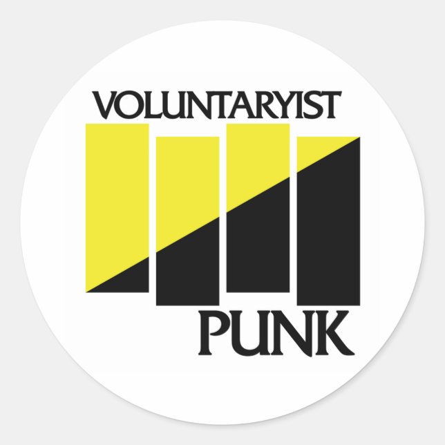 Schwarze und goldene Flaggen Runder Aufkleber (Vorderseite)