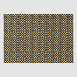 Schwarze und Imitate Goldene Foil Herz Muttertag Seidenpapier