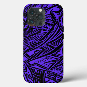 Schwarze und Lila Stämme Abstrakt Case-Mate iPhone Hülle