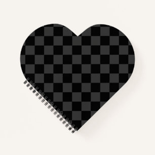Schwarze und rauchige schwarze Diamanten – Elegant Notizbuch