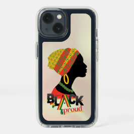 Schwarze und stolze Afrikanerin