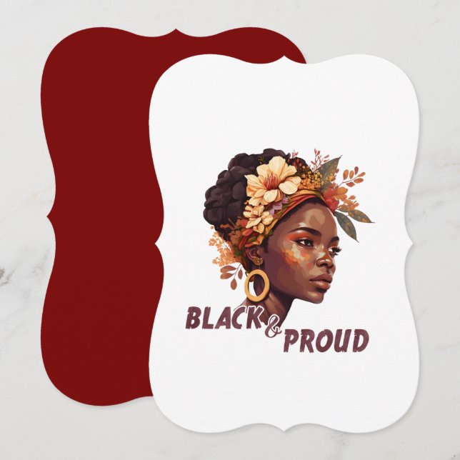 Schwarze und stolze schwarze Lebensformen (Vorne/Hinten)