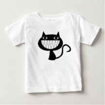 SCHWARZE UND WEISSE CAT-ILLUSTRATION