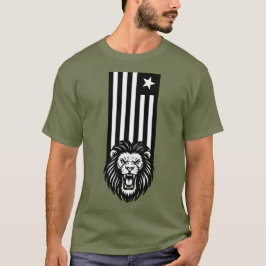 SCHWARZE UND WEISSE FREIHEIT T-Shirt