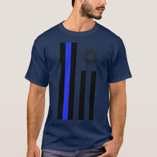 SCHWARZE UND WEISSE FREIZÜGIGKEIT T-Shirt