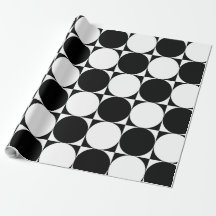 schwarze und weiße geometrische Formen