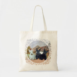 Schwarze und Wheaten Scottish Terrier Tragetasche