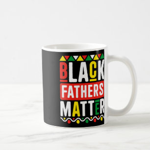 Schwarze Väter Problem für Männer Vater Geschichte Kaffeetasse