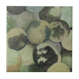 Schwarze Walnüsse Fliese