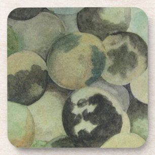 Schwarze Walnüsse Getränkeuntersetzer