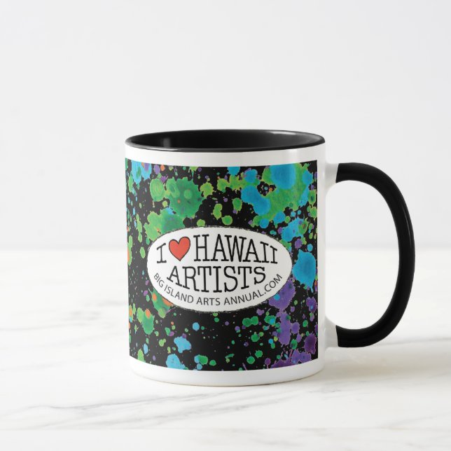 Schwarze Wecker-Tasse Tasse (Rechts)