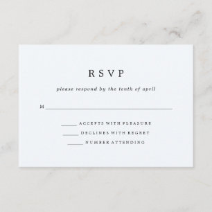 Schwarze Wedding Antwort Boho Aquarell- 