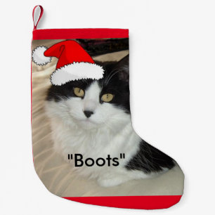 Schwarze Weihnachtskalt Kleiner Weihnachtsstrumpf