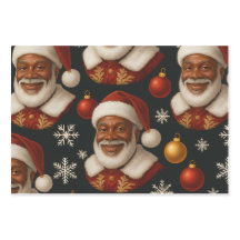 Schwarze Weihnachtspapiere