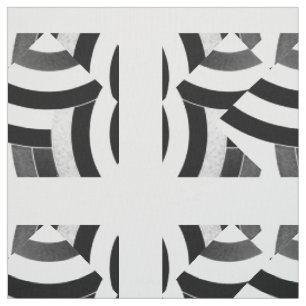 schwarze/weiße schicke zeitgenössische Sparren Stoff