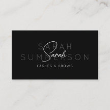 Schwarze Weiße Stylische Wimpern Augenbrauen Make-