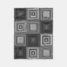 Schwarze, weiße und graue Quadrat-Decke