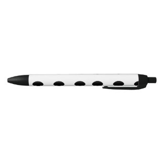 Schwarze Wiederholungspunkte Kugelschreiber