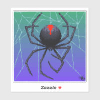 Schwarze Witwe Pixel