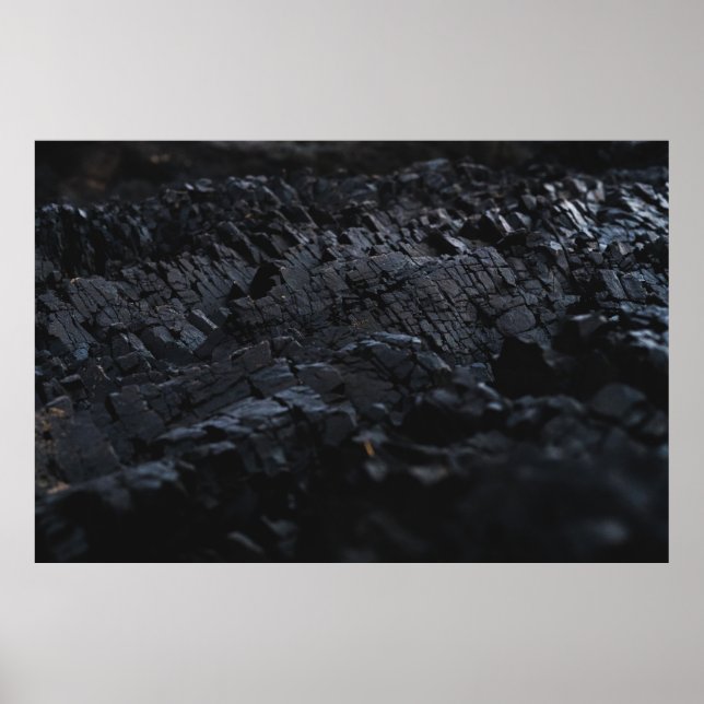 SCHWARZE ZEICHEN POSTER (Vorne)