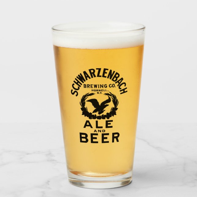 Schwarzenbach Brewing Co. Glas (Vorne (Gefüllt))