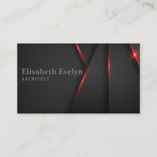 Schwarzer abstrakter Überlappungshintergrund Visitenkarte