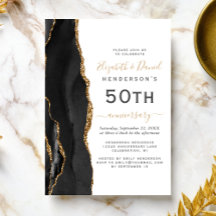 Schwarzer Achat Schwarzes Gold 50. Jubiläum
