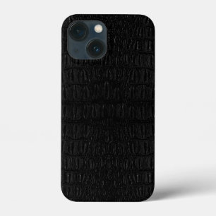 Schwarzer Alligator-Hautdruck Neu Case-Mate iPhone Hülle