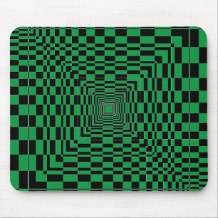 schwarzer Arabeske Mousepad
