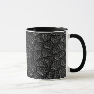 Schwarzer Asphalt Tasse