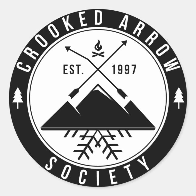 Schwarzer Aufkleber (Vorderseite)