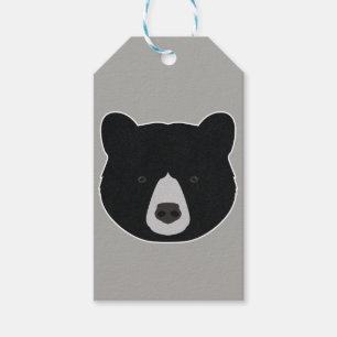 Schwarzer Bär Geschenkanhänger