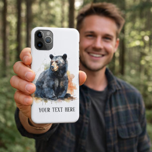 Schwarzer Bär, Gewürzkunst Case-Mate iPhone Hülle