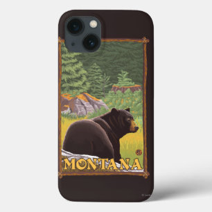 Schwarzer Bär im Wald - Montana title_seo2
