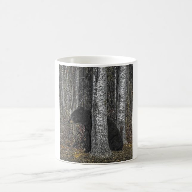 Schwarzer Bär Kaffeetasse (Mittel)
