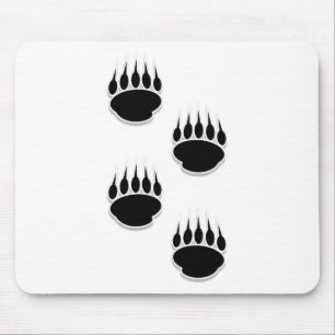 Schwarzer Bär Mousepad