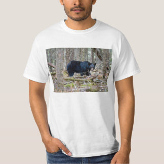 Schwarzer Bär T-Shirt