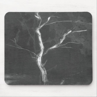Schwarzer Baum Mousepad